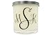 Custom Monogram Candle - Natural Soy Candle, 12 oz Glass Soy Candle, Gift Idea, Scented Handmade Candle, Monogram Candles, Monogram Gifts