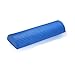Rouleau De Mousse, Rouleau De Mousse Demi-Rond De Yoga Haute Densité EVA, Longue Mousse À Rouler pour Pilates, pour La Physiothérapie Et l'exercice, La Mise en Forme du Corps-Blue