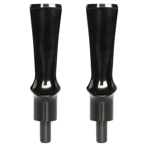 HEYSONG Straight Handle Inclined Saddle 3mm Acrylic Stem HSBE0060X2 Cover