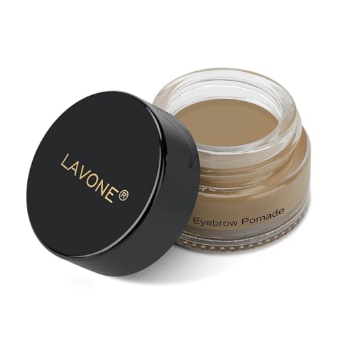Eyebrow Pomade - Waterproof Brow Pomade for Long-lasting Results,Smudge Proof and Sweat Resistant Formula,Natural Eyebrow Makeup for All Skin Types and Tones - Dark Blonde
