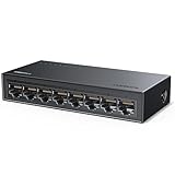 UGREEN Ethernet Switch, 8 Port Gigabit Ethernet Splitter, Plug & Play, Wall Mount & Desktop Network Switch Hub, Unmanaged, Compact, with LED, Fanless Quiet, for Internet Cable, Laptop, Router, NAS