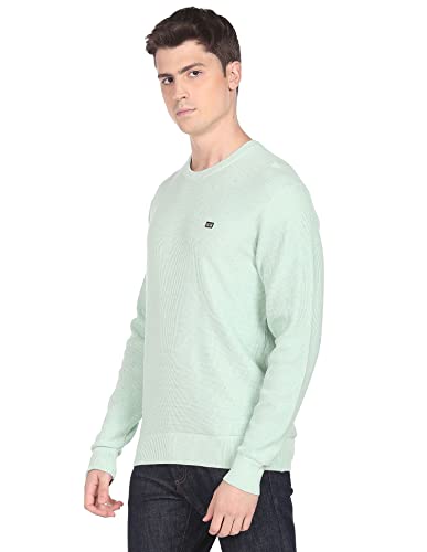 Image of Arrow Men's Cotton Modern Round Neck Sweater
