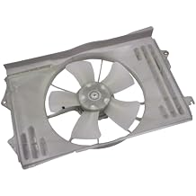OYEAUTO Radiator Cooling Fan Assembly 620630 TO3115125 Compatible with Toyota Corolla Matrix,Pontiac Vibe 2003-2008 1.8L L4