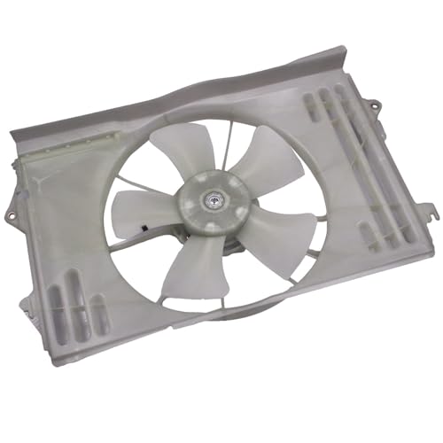 OYEAUTO Radiator Cooling Fan Assembly 620630 TO3115125 Compatible with Toyota Corolla Matrix,Pontiac Vibe 2003-2008 1.8L L4