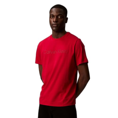 Image of Calvin Klein Men's Relaxed Fit CK Logo Crewneck T-Shirt