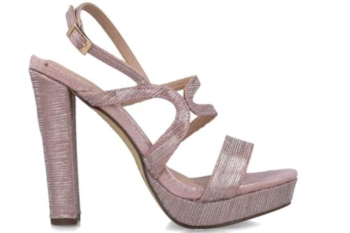 Menbur Sandalias de tacón alto ALBUNEA 24285 en rosa - Mujer color: rosa talla: 40