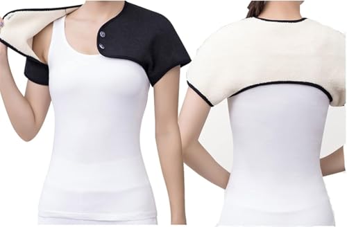 Bac Corrector Calentador de Hombros Wrap Bac Support Hombres Mujeres Bac Protector Brace Pad Guard Rotator Cuff Hombro Alivio de la inflamación crónica Salud y relajación
