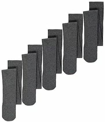 Back to School 5 Pack Grey Tights 3-13 yrs