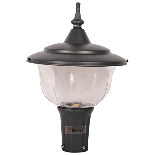 Image of BENE Aluminium Round Adam Garden Light 23 Cm Clear, Grey, Pack of 1 Pc