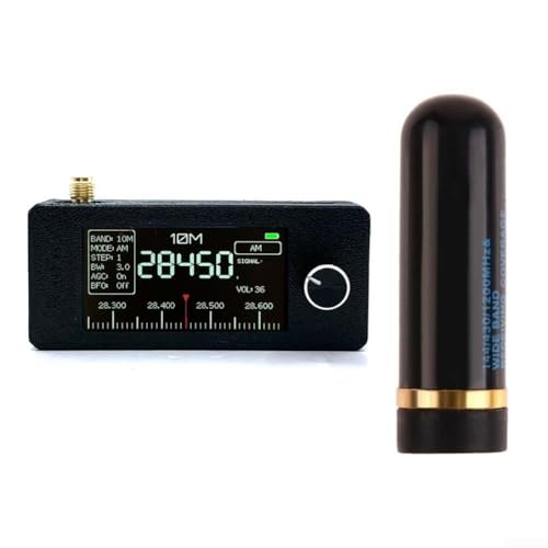 SI4732 Mini Radio Receiver 0.5-108MHz Pocket Size Full-Band Broadcasting LSB USB AM FM Mode 1.9