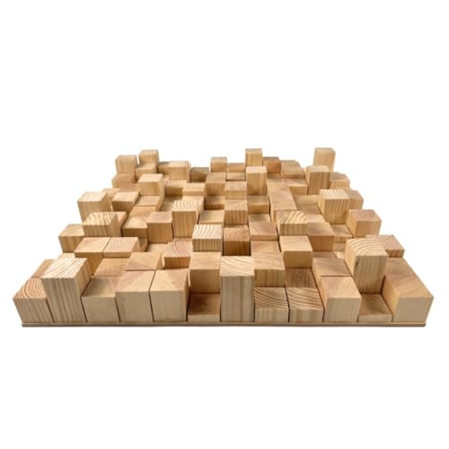 Diffuseur acoustique en bois 2D QRD 50 x 50 cm éliminant l'écho flottant