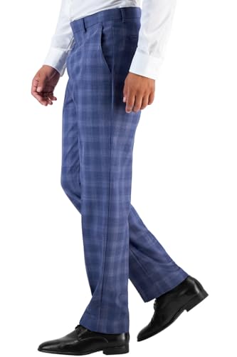 Lauren Ralph Lauren Mens Edgewood Classic Fit Stretch Suit Pants Blue 38/323