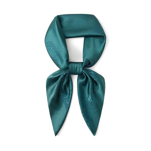 Image of 35 inch Men's Large Square Jacquard Scarf - Cowboy Wild Rugged Style, With Gift Packed