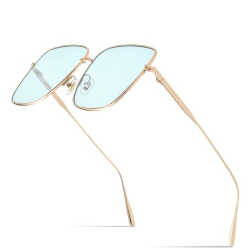 Lunettes de soleil surdimensionnées MUTYNE en alliage avec verres nylon effet miroir
