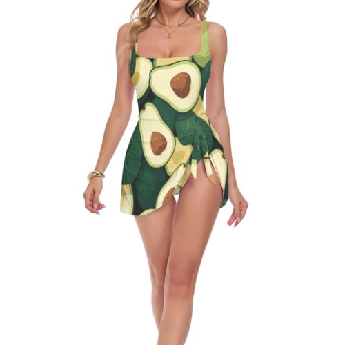 Maillot de bain rembourré avec jupe amovible pour sublimer la silhouette