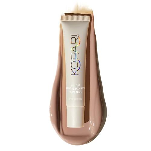 Kopari Lip Love Moisture Balm in Nude Beige SPF 30 - Mineral Zinc...