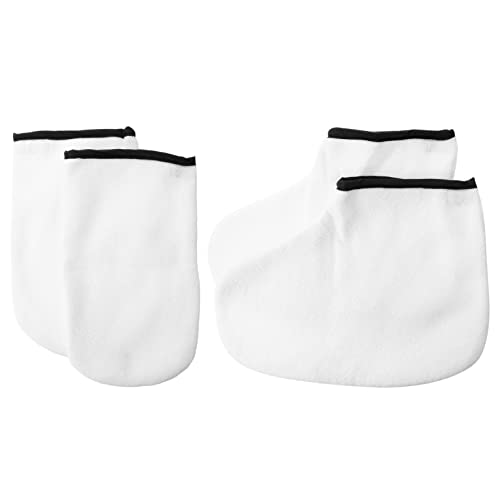 Healeved Foot Masks Hand Mask Cover Paraffin Wax Gloves Mitten Exfoliating Gloves Covers