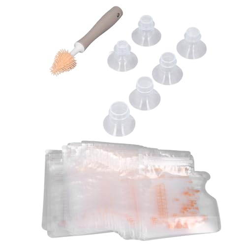 Insertos de silicona para extractor de leche, 6 tamaños miniatura 4