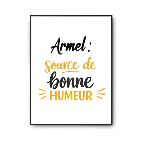 Décoration murale poster Armel Otshirt pour rompre la monotonie de vos murs blancs