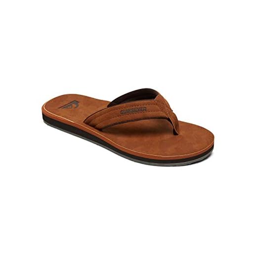 Quiksilver Carver Nubuck, Zapatos de Playa y Piscina Hombre, Marrón (Brown/Brown/Brown Xccc), 41 EU