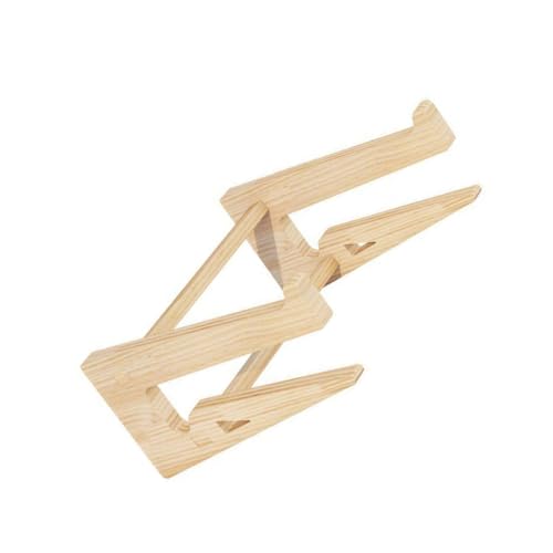 Soporte de madera ajustable para laptop de 12-14.7 pulgadas miniatura 1