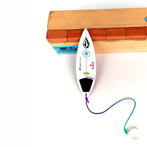 MAOERYAN Finger Surfboard/Rad Fingerboard Toy/Surf The Wind/Mini Board for Kids and Surfers Hone...