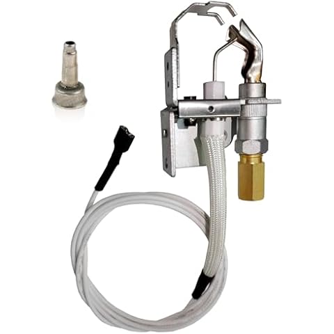 MCAMPAS Furnace Pilot Burner Ignitor Igniter Replacement for Honeywell Q3451B1103 Q3451B1178 Q3451B1186, Compatible with Raypak 002003F Pool & Spa Heaters Pilot Kit Cover