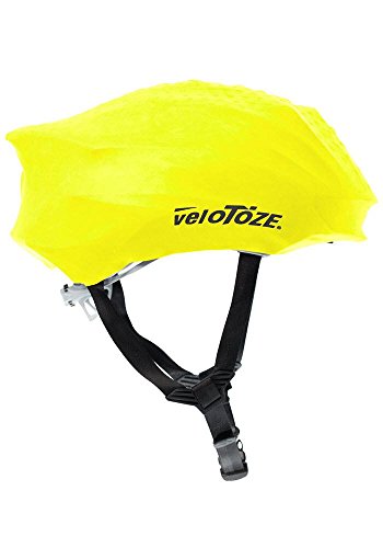 veloToze Deckt Helm Wasserdicht gelb Fluor