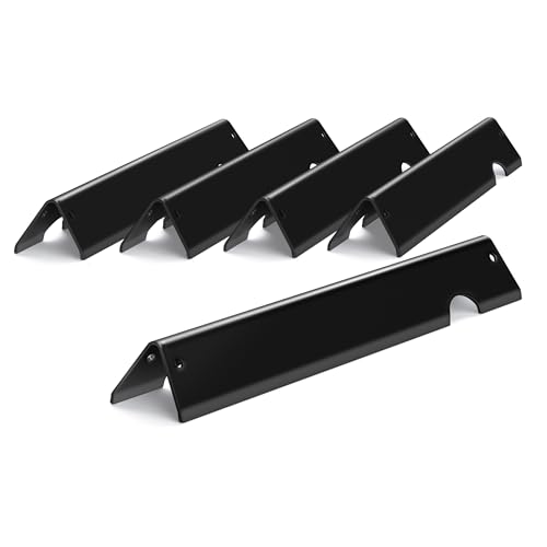 66795 GS4 Flavorizer Bars for Weber Genesis II Grill Parts 17 Flavor Bars for Weber GS4 Genesis II 300 E-310 E-315 E-335 LX-340 Replacement Parts Full 16GA Upgraded Porcelain-enameled Steel 5 Pack