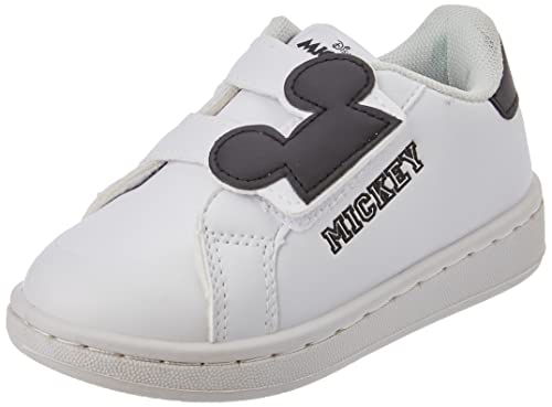 CERDÁ LIFE'S LITTLE MOMENTS Cerdá-Zapatillas Deportivas Mickey Mouse de Color Blanco, Ballet Flat Garçon Fille, Blanc, 27 EU