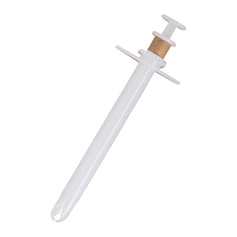 QIYADIN Dog Pill Shooter, Pet Auxiliary Medical Feeding Tool, Cat Pill Gun, Animal Feeding Pill Dispenser, Protect Fingers, Suitable for Large Pill Cover
