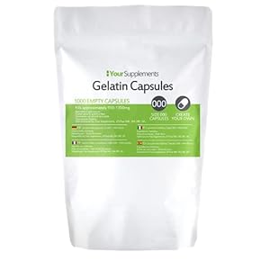 Lege gelatinecapsules | Maat 000 | (1000)