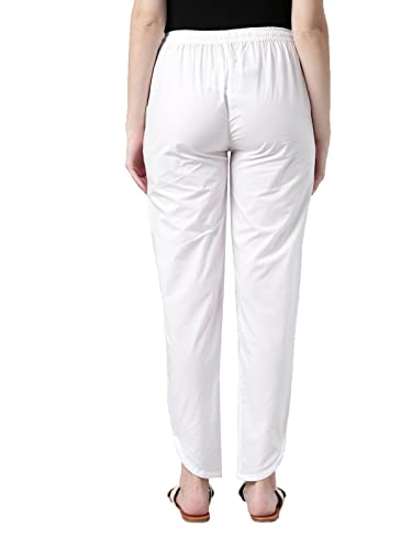 Image of GO COLORS Women Mid Rise Cotton Dhoti Pant