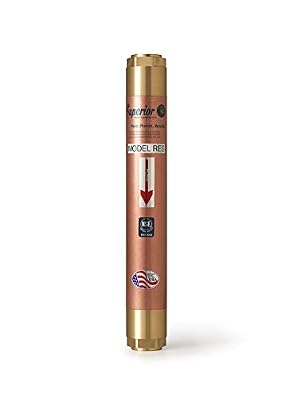 Superior Water Conditioners Model RES in-Line Water Conditioner System with No Electric, Salt Free Water Conditioner & Descaler System for Larger Homes, 20 GPM, 1" Inlet/Outlet