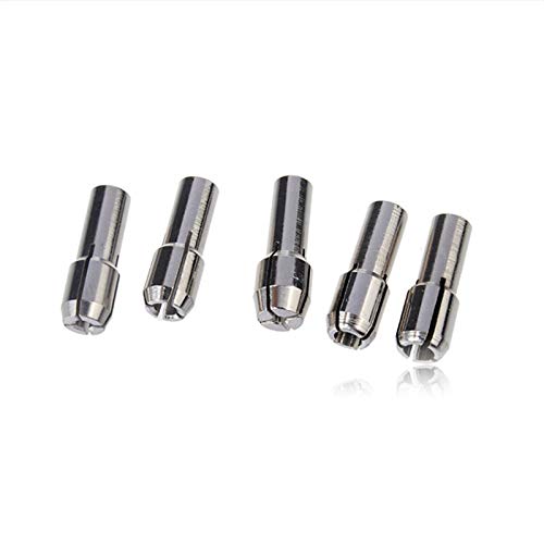 Drill Set bit 5pcs/Set Mini Drill Chucks 1/1.5/2.35/3/3.17mm Fits for Drill Collet Clamp Set Power Rotary Tool Drill Collet Adapter