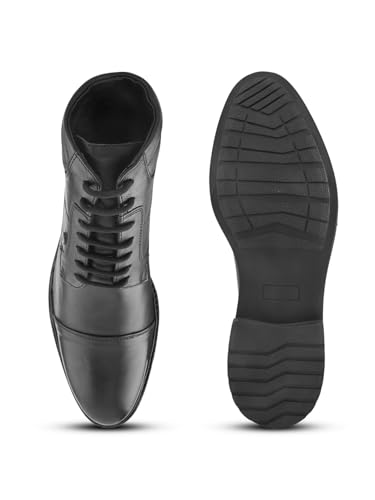 Image of Carlton London Men's Urban Explorer Lace-up Leather Boots