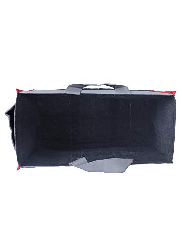 Image of (#B2B212228CA Eco Friendly Reusable Foldable Fabric Grocery Vegetable Shopping jhola Bag Heavy Canvas 1 pc Large 17x8x13 inch