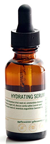 GAFFER & CHILD Anti-Wrinkle, Anti-Aging Serum for Women & Men - All Organic - 1oz: Natural Skincare | Remove Fine Lines Around Eyes & Lips |Hydrate Dry Skin |Brightens Hyperpigmentation on Face & Neck