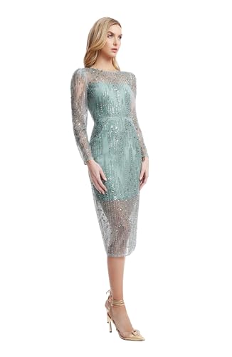 Image of Dress The Population Womens Sophia Bodycon Midi DressSpecial Occasion Dress