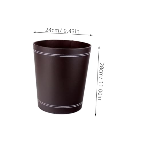 Caneca rectangular de PU Happyyami color café miniatura 2