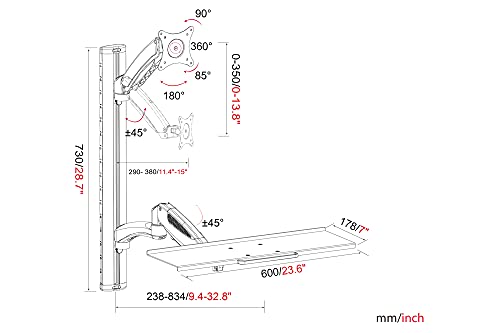 Support de TV Digitus DA 90354 - vue 4