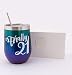 Verre Esprit Finally 21 Tumbler 12 Oz - 21st Birthday Gifts For Her And Him - 21 Birthday Shot Glass, 21 Wine Glass And 21 Drinking Cup - Stainless Steel Drinking Cup - Comes In Stunning Gift Box