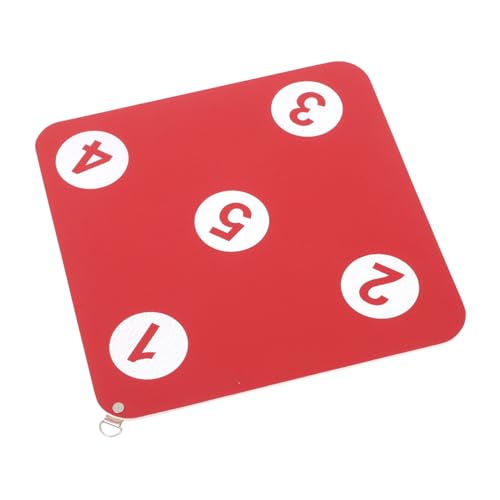 GANAZONO Fencing Fencing Training Targets Fence Fencing Accessory Fencing Game Hanging Targets Fencing Auxiliary Training Fencing Gears Bracket Portable Replacement Red Rubber