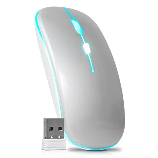 Mouse Sem Fio Óptico 3200dpi Usb Wireless 2.4ghz Recarregável Pc Notebook Computador Tv Smart (Cinza)