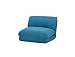AmazonBasics - Sofá cama, 78 x 82 x 58, azul