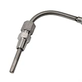 1/8 NPT K Typ Thermoelement-Sensor für Abgasüberwachung, Edelstahlsonde und Glasfaser-isolierter Kern