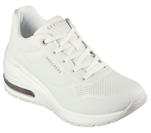Skechers Damen Million Air sneakers, Weiß, 40 EU