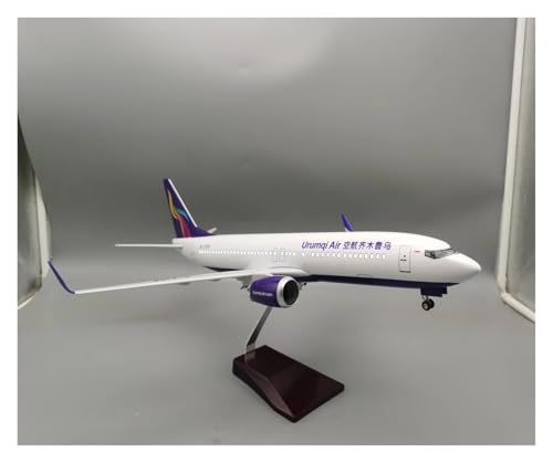 Modelo grande de avión con luces LED para evitar maquetas frágiles de plástico 5