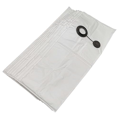 vhbw 10x bolsa compatible con Nilfisk Alto Wap Q850-11, SQ8, SQ850, SQ850-11 aspiradora - vellón micro blanco