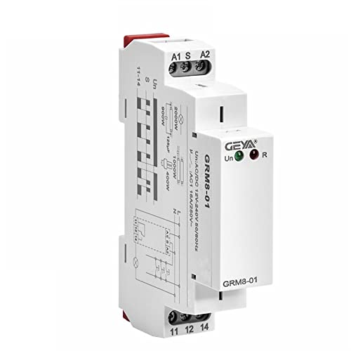 Relais à impulsion 220V 16A GRM8-02 pour Rail Din